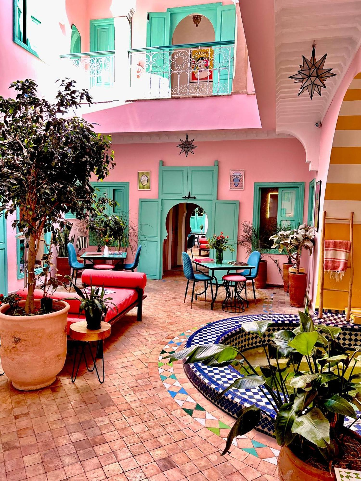 Riad Lauriers Blancs Marrakesh Eksteriør bilde