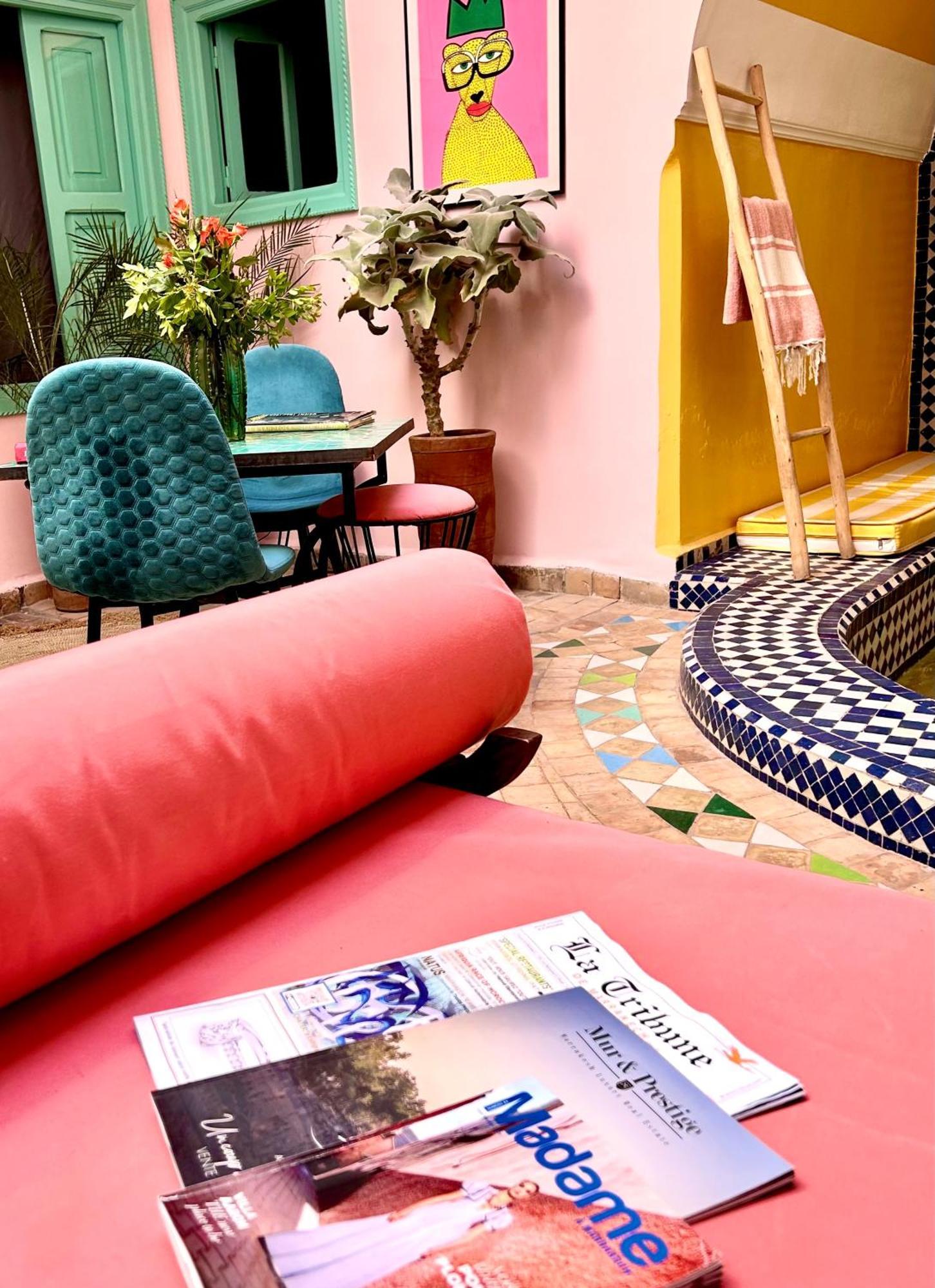 Riad Lauriers Blancs Marrakesh Eksteriør bilde