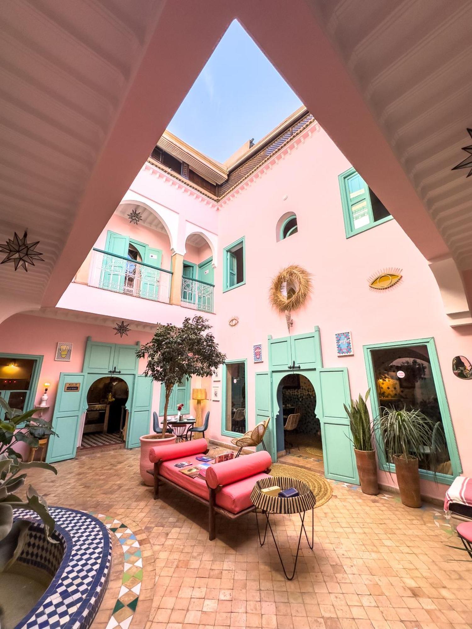 Riad Lauriers Blancs Marrakesh Eksteriør bilde